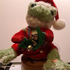 Gemmy Frog Santa Christmas 