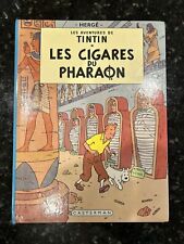 Hergé Les Cigares Du Pharaon: Casterman 1955 1st Color Edition Original Tintin E picture