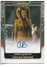 2022 Topps Star Wars The Book of Boba Fett Andrea Bartlow Autograph picture