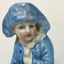 Antique KPM Style Berlin Germany Porcelain Figurine Blue Sailor picture