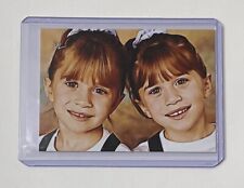 The Olsen Twins Limited Edition Artist Signed “Full House” Trading Card 2/10 picture