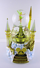Disney WDW Resorts Snow Globe Castle Tinkerbell Lighted Musical Motion READ DESC picture