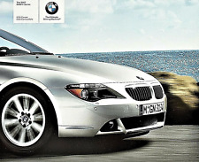 2007 BMW 6 SERIES PRESTIGE SALES BROCHURE CATALOG ~ 68 PAGES picture
