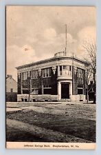 Shepherdstown WV-West Virginia, Jefferson Savings Bank, Vintage Postcard picture