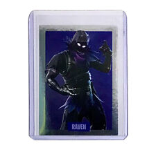 2019 Panini Fortnite Stickers FOIL #123 RAVEN Legendary Skin/ Outfit picture