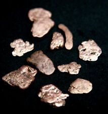 Native Natural Copper Michigan Nuggets LOT Mineral ROCK Metal Gift Set Gemstone picture