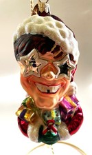 Christopher Radko Elton John AIDS Fndt. Christmas Ornament w/Original Tags picture