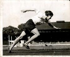 GA105 Original Underwood Photo MARJORIE CLARK Last Training Before Olympics Run picture