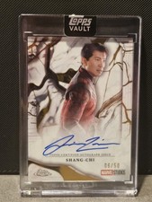 Topps Vault Immortal Autographs Card Simu Liu As Shang Chi /50 picture