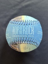 NYC Top Of The Rock Souvenir Baseball picture