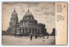 c1905 City Hall Building Exterior Scene San Francisco California CA Postcard picture