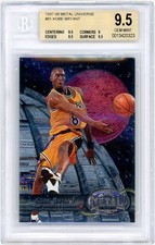 1997-98 METAL UNIVERSE #81 KOBE BRYANT BGS 9.5 LAKERS picture