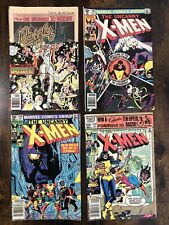 Uncanny X-Men #130,139,149,153 LOW GRADE Marvel Comic Book Lot 1980  picture