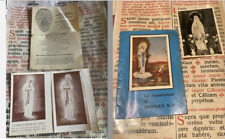 RARE LOT RELICS apparitions of the Madonna : with the passionate love of Jesus  picture