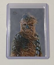 Chewbacca Limited Edition Artist Signed Star Wars Trading Card 2/10 picture