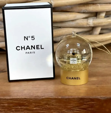 CHANEL Holiday Christmas Tree Snow Globe Ornament +Box ~FAST SHIPPING USA Seller picture