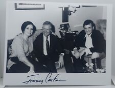Jimmy Carter Signed 8x10 Photo Autographed Full Signature W/ Johnny Cash & June picture