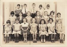 1940 School Photograph  Worcester Mass Antique Real Photo - Arthur Adams - 5x7  picture