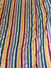 Springs Industries Quilt King  Bedspread Comforter Reversible Rainbow 101 X 86 picture