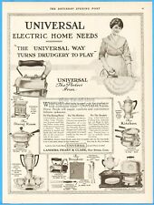 1917 Landers Frary Clark New Britain CT Universal Electric Iron Toaster Grill Ad picture
