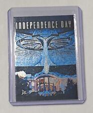 Independence Day Platinum Plated Artist Signed Roland Emmerich Trading Card 1/1 picture