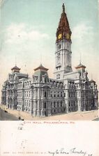 City Hall, Philadelphia, Pennsylvania, Early Postcard, Used in 1905 picture