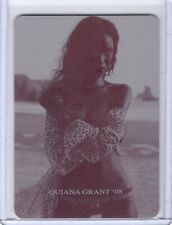 QUIANA GRANT 2008 SPORTS ILLUSTRATED SI SWIMSUIT #R1 MAGENTA PRINTING PLATE 1/1 picture