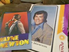 Wayne Newton Program And Menu picture