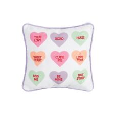 Valentine Let's Talk Love Accent Pillow 10