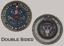 45th & 47th United States Presidential Seal Challenge Coin J#33 picture