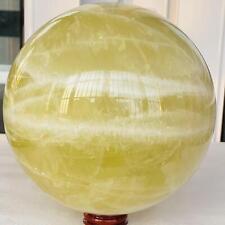 5320g Natural yellow crystal quartz ball crystal ball sphere healing picture