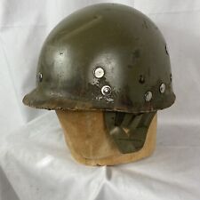 Original Wwii Korean War Airborne M-1C Helmet Liner Painted picture
