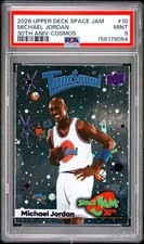 2026 Upper Deck Space 30th Anniversary Cosmos 10 MICHAEL JORDAN PSA 9 Bulls Goat picture