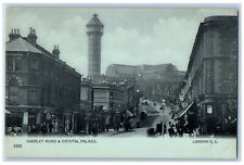 London England Postcard Anerley Road & Crystal Palace c1905 Antique Unposted picture