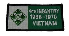 US ARMY FOURTH 4TH ID INFANTRY DIVISION VIETNAM VETERAN 1966-70 PATCH picture