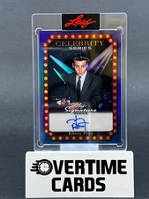 Johnny Depp 2026 Leaf Signature Celebrity Series #CS-JD1 Blue Prism Auto 1/1 picture