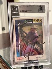 1993 Sterling Country Gold #62 Alan Jackson BAS Authentic Autograph picture
