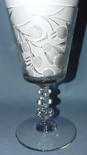 8 Rock Sharpe Goblets in the Charm Pattern picture