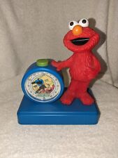 Vintage Sesame Street Elmo Musical Alarm Clock Henson Fantasma 1997 Tested Works picture
