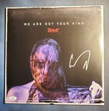 Corey Taylor SLIPKNOT LP Vinyl Record We Are Not Your Kind Signed JSA AUTHENTIC  picture