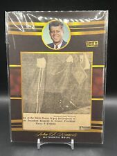 John F Kennedy 2022 Bar Relic Of The Past Presidential Edition Jumbo #JR-4 picture