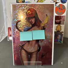 Hardlee Thinn Artist Proof 2 Naughty Pixel Foil Variant Signed by Marat w/COA picture