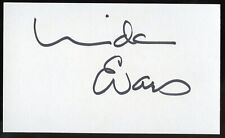 Linda Evans signed autograph auto 3x5 Cut American Actress in The Big Valley picture