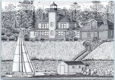 Image from the Original Artwork by Artist Randall J. Peterson - Lighthouses picture