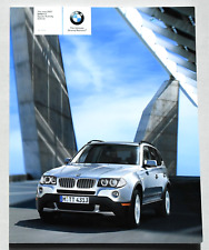 2007 BMW X3 SPORT ACTIVITY VEHICLE PRESTIGE SALES BROCHURE CATALOG ~ 68 PAGES picture