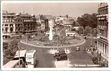 Vintage Postcard, RPPC Real Photo, Street View, The Square, Bournemouth 4822 picture