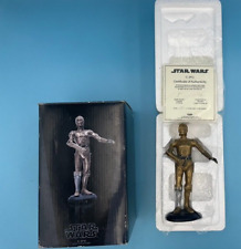 Star Wars Attakus C3PO Classic Statue New 2001 Limited Edition w/ COA  picture