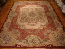 12' x 18' Needlepoint wool  Handmade Petit Point Fine Aubusson Style rug picture
