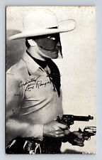 The Lone Ranger Dual Pistols Guns Six Shooter Postcard picture