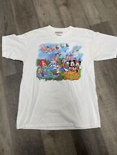 Vintage 90s Disney  Front & Back HIT “Disneyland” Shirt Sz. L Disney Grail  picture